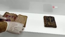 Yozgat'ta haç işlemeli mezar taşı ve İncil ele geçirildi