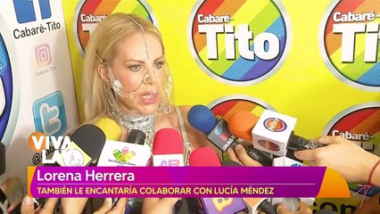 Lorena Herrera asegura haría un dueto con Ninel Conde