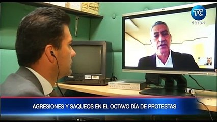 Manifestaciones se convirtieron en actos terroristas, asegura un experto en seguridad