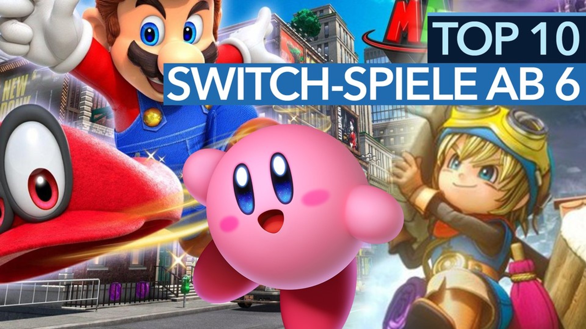 Top 10 Switch-Spiele ab 6 Jahren - Video: Die besten Nintendo-Switch-Spiele  für Kinder - video Dailymotion