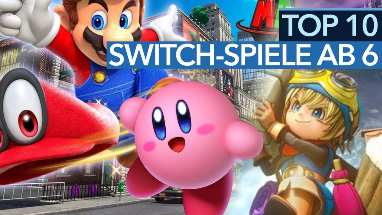 Top 10 switch-spiele ab 6 jahren - video: die besten nintendo-switch-spiele für kinder