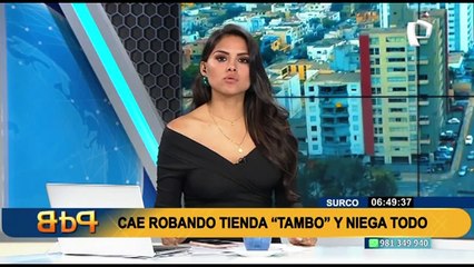 Surco: Atrapan a delincuente robando en conocida tienda de conveniencia, pero lo niega todo