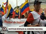 Trabajadores en Carabobo respaldan las políticas económicas implementadas por el Gobierno Nacional