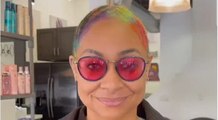 Raven-Symone debuts rainbow hair colors for PRIDE Month