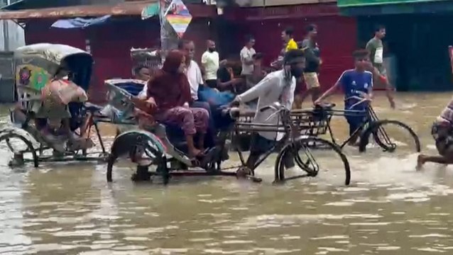 Deadly monsoon flooding plagues Bangladesh