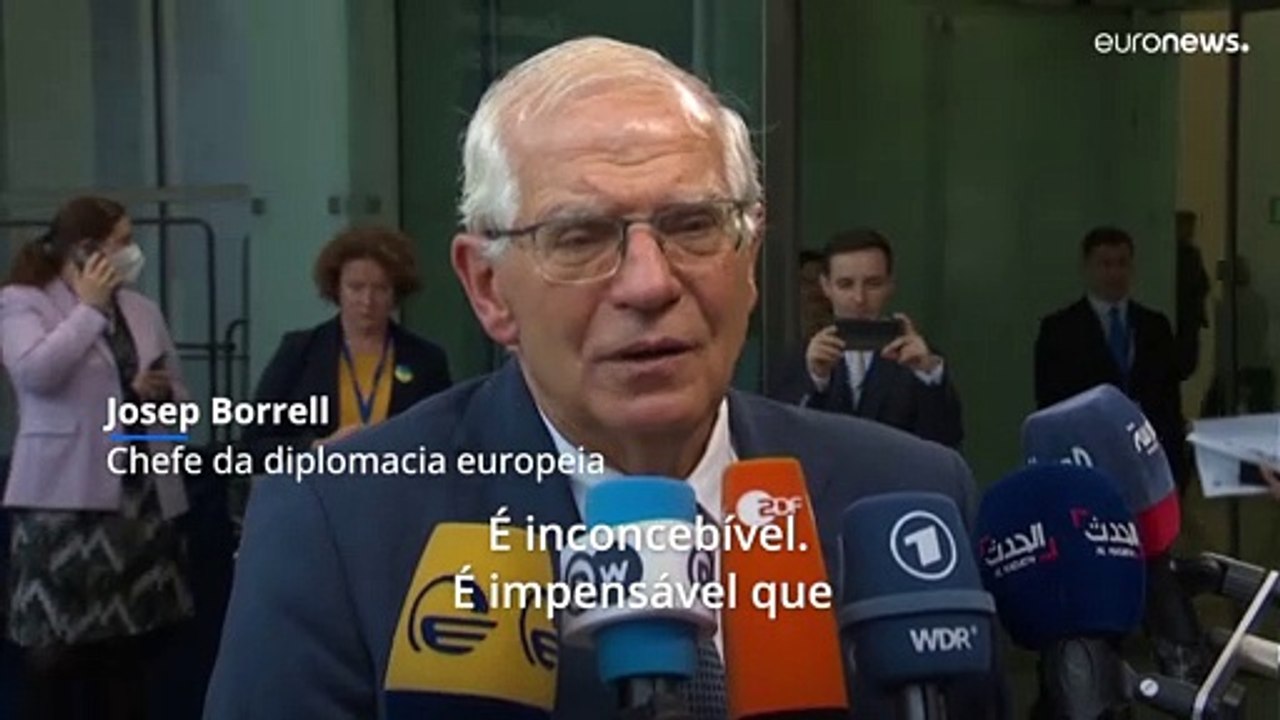 Borrell: bloqueio russo a exportação de cereais da Ucrânia é "crime de guerra"