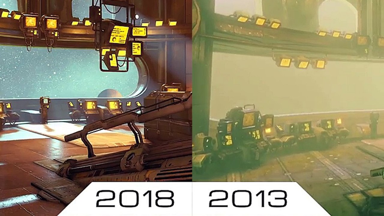 Warframe - Trailer vergleicht Grafik zwischen 2013 und 2018