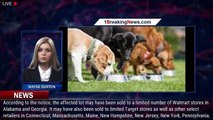 Freshpet recalls dog food due to potential salmonella contamination - 1breakingnews.com