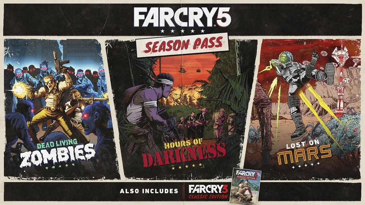 Far Cry 5 - Gameplay-Trailer zeigt kommende DLCs & Far Cry 3 Classic