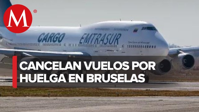 Aeropuerto de Bruselas cancela todos sus vuelos por una huelga