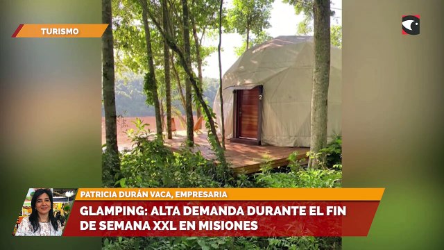 Glamping: alta demanda durante el fin de semana xxl en Misiones