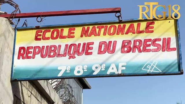 Dewoulman premye jounen egzamen ofisyèl 9èm ane yo nan kèk sant nan kapital la.