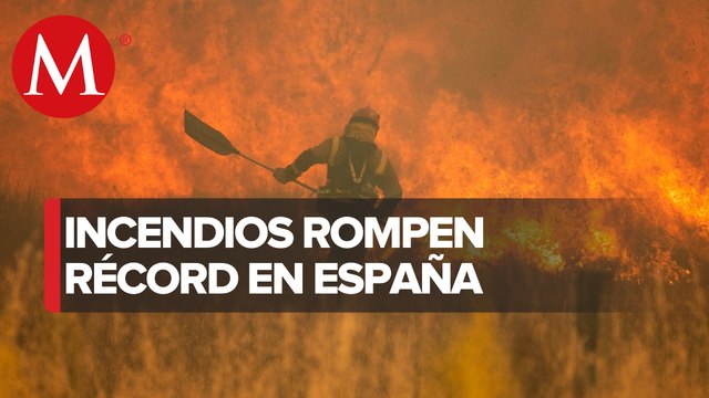 Incendio forestal de España el mayor en términos de daños en más de 40 años