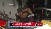 Ilang tsuper, sa jeep na tumitira para makatipid | UB