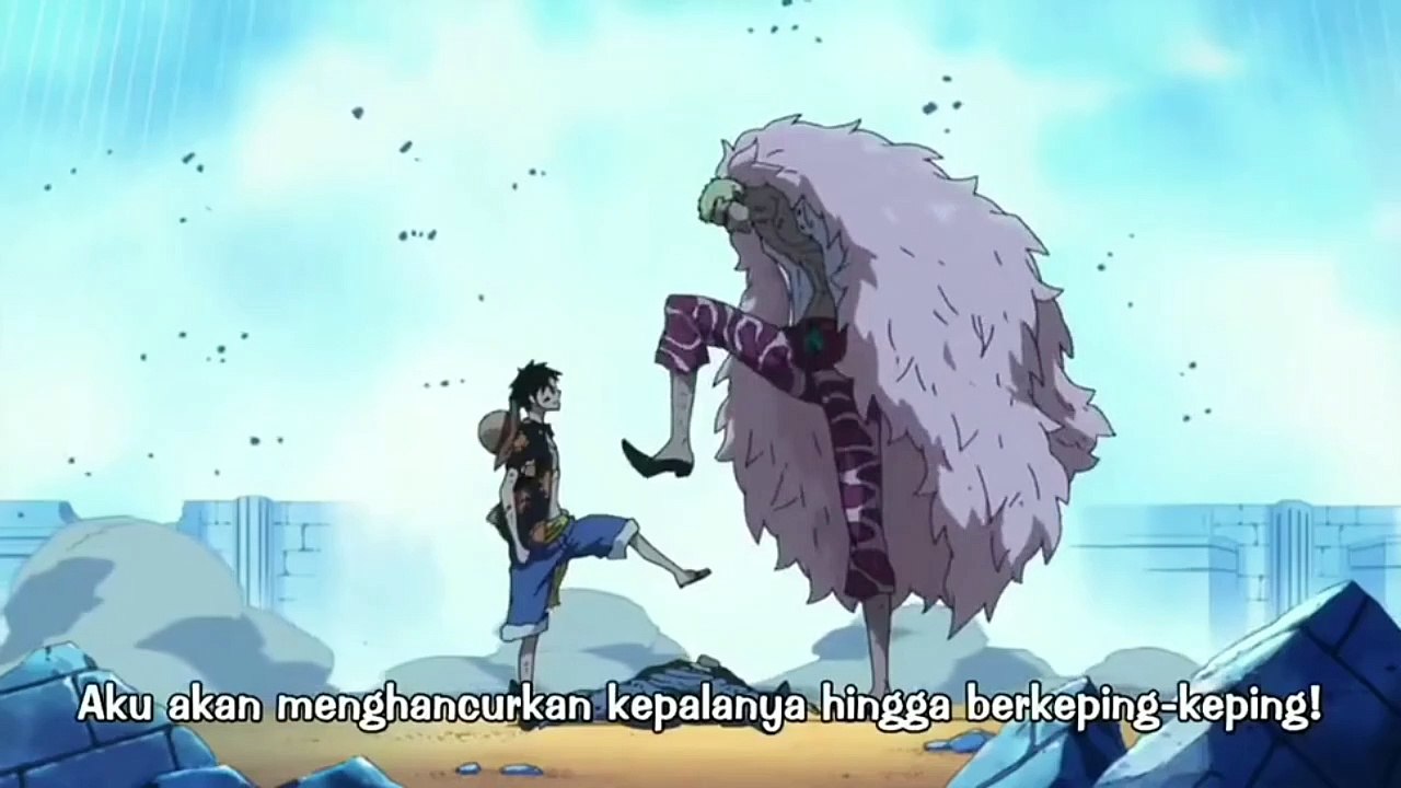 Luffy vs Doflamingo | Epic Moment Battle