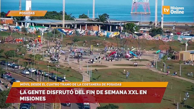 La gente disfrutó del fin de semana XXL en Misiones