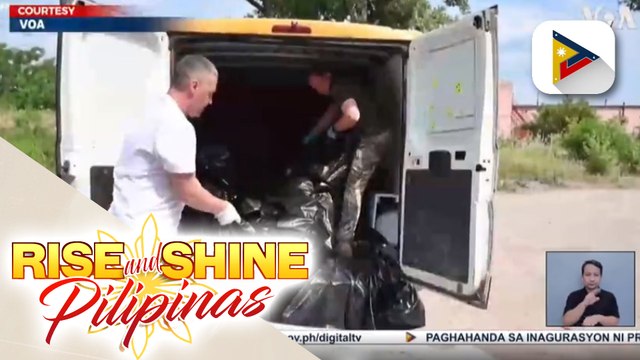 Nasa 103 bangkay ng mga sundalo ng Russia, natagpuan ng Ukrainian military sa Kharkiv region