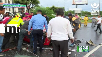 Dictan prisión preventiva a causante de fuerte accidente en carretera Masaya
