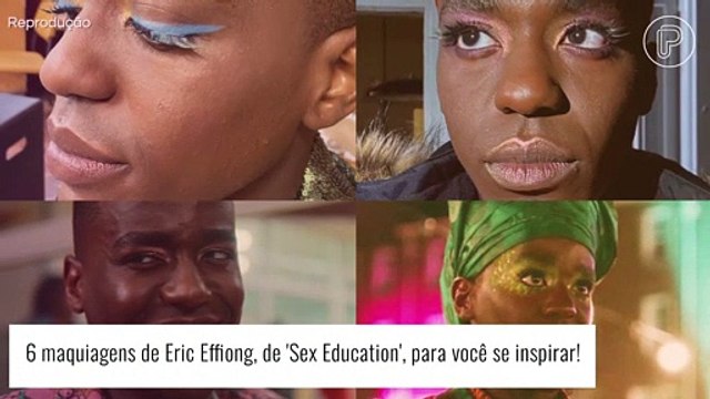 Quer copiar a maquiagem de Eric Effiong, de 'Sex Education'? Veja essas dicas para se inspirar!