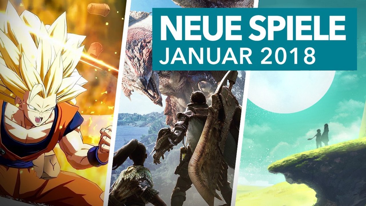 12 neue Konsolenspiele im Januar 2018 - Release-Vorschau für PS4, Xbox One, Switch & Co.