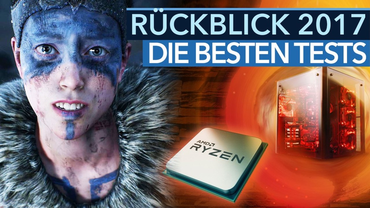 Jahresrückblick 2017: Die Tests - Video: Die wichtigsten Spiele- & Hardware-Themen