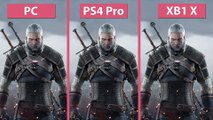 Witcher 3 - PC gegen PS4 Pro und Xbox One X im Grafikvergleich