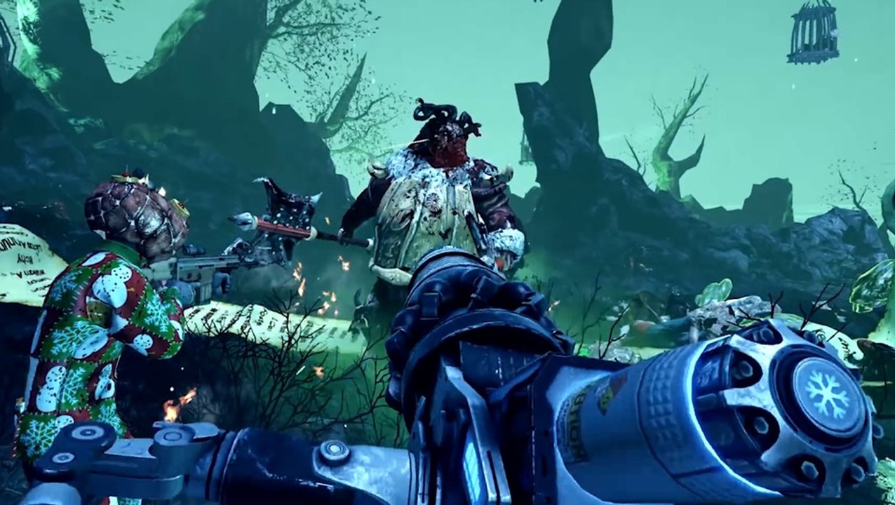 Killing Floor 2 - Trailer zum Weihnachtsevent mit neuen Waffen, Gegnern und dem Krampus als Bossmonster