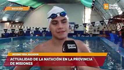 Actualidad de la natación en la provincia de Misiones