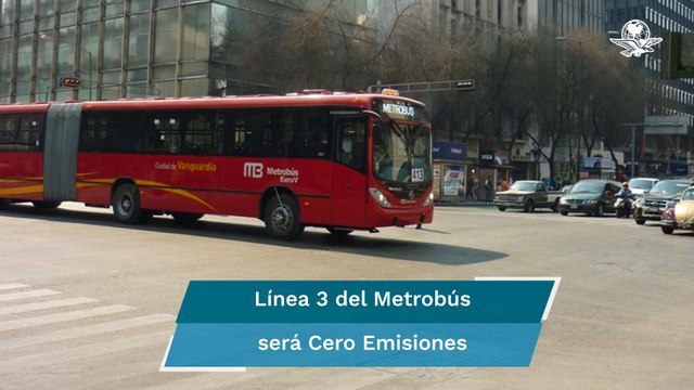 Metrobús tendrá 50 unidades eléctricas para 2023 en la línea 3