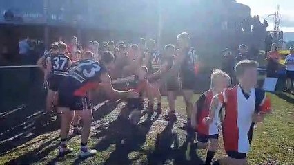 Auskickers lead out Myrtleford - June 21, 2022 - The Border Mail