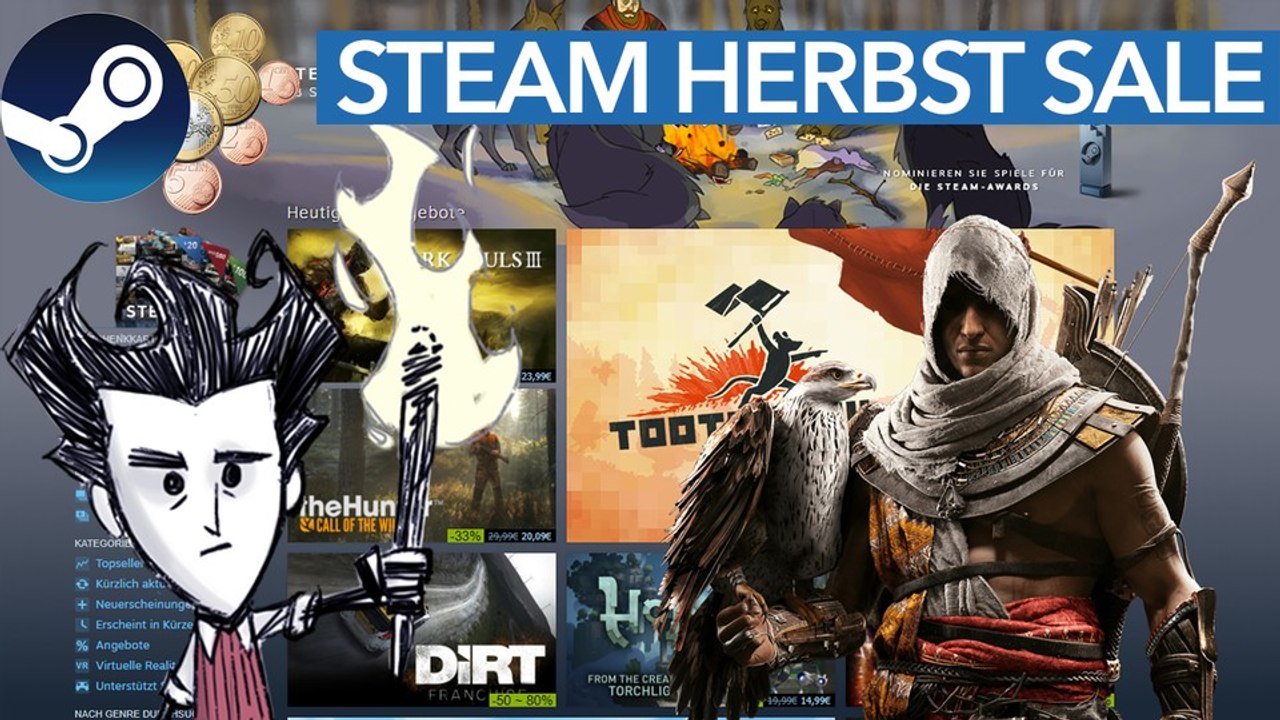 Steam Herbst-Sale 2017 - Wir zeigen aktuelle Blockbuster und Indie-Perlen im Angebot