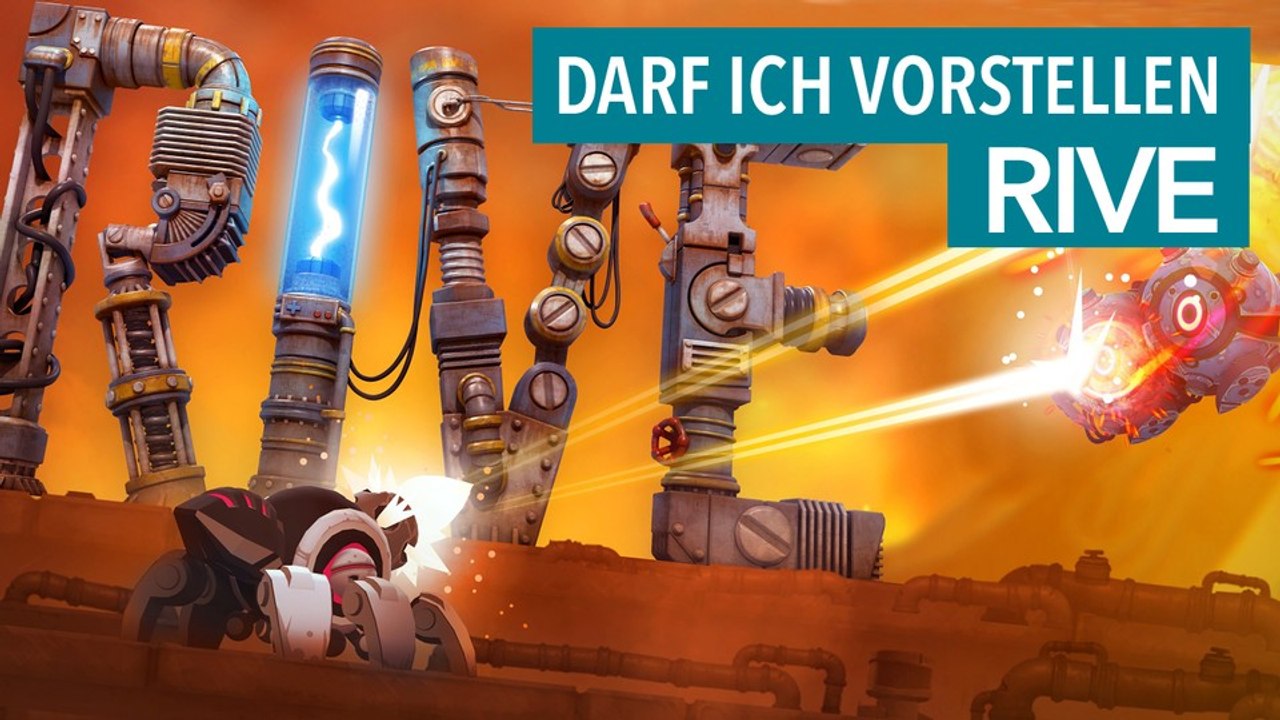 Darf ich vorstellen: RIVE - Kurztest-Video zum Sci-Fi-Twinstick-Shooter