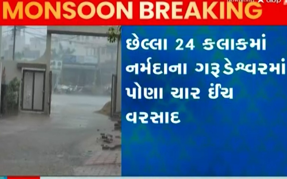 રાજ્યમાં છેલ્લા 24 કલાકમાં 87 તાલુકામાં ખાબક્યો...