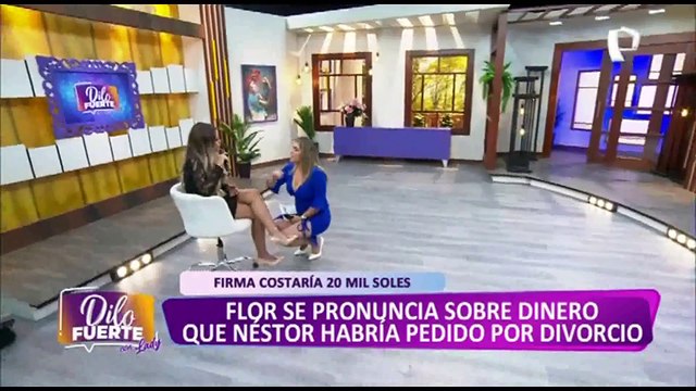 Flor Polo asegura que sufrió maltrato físico y psicológico durante su matrimonio con Nestor Villanueva