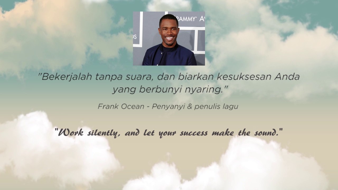INSPIRATION FRANK OCEAN