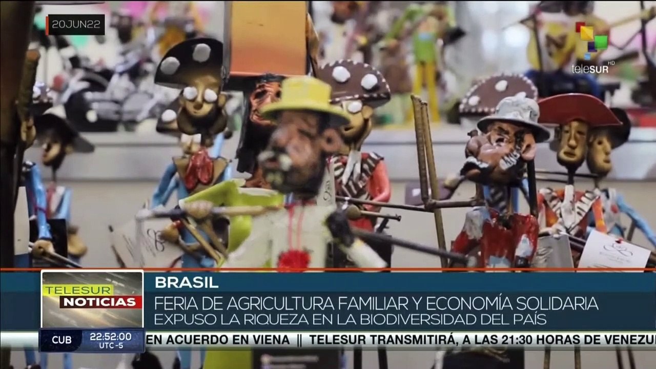 Primera feria norestina de agricultura familiar propone un modelo agrario alternativo en Brasil