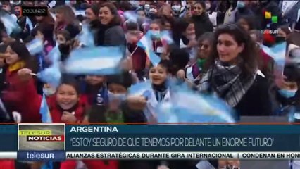 Argentina: Gobierno rinde tributo al general Manuel Belgrano, creador de la bandera
