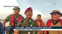 Banjir di Pelabuhan Tanjung Emas, Danlanal & BPBD Semarang Pastikan Tanggul Aman dan Tidak Jebol