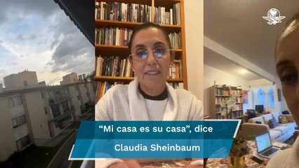 Sheinbaum "destapa" una parte de su privacidad y hace "house tour"