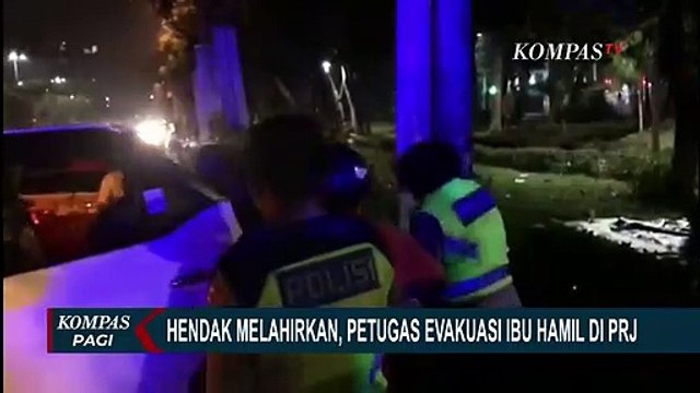 Tengah Hamil 7 Bulan & Merasa Kesakitan, Petugas PRJ Dengan SIgap Evakuasi Ibu Hamil ke Rumah Sakit!