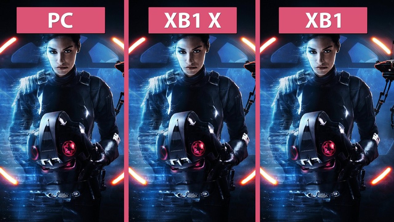 Star Wars: Battlefront 2 - PC gegen Xbox One X und Xbox One im Grafikvergleich