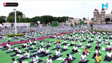 Yoga Day 2022: ‘Yoga is now a global festival,’ says PM Modi at mass yoga event in Karnataka