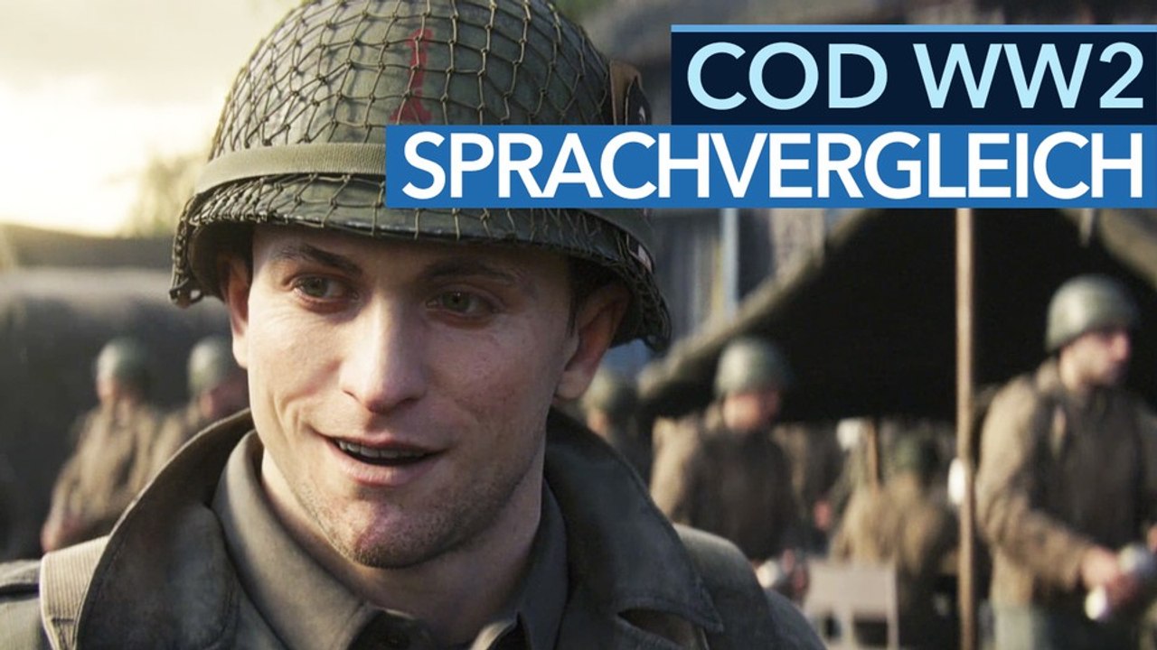 Call of Duty: WW2 - Sprachvergleich-Video: Deutsche & englische Version im Check