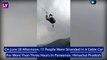 Himachal Pradesh Cable Car Mishap: All 11 Tourists Stranded Mid-Air Rescued