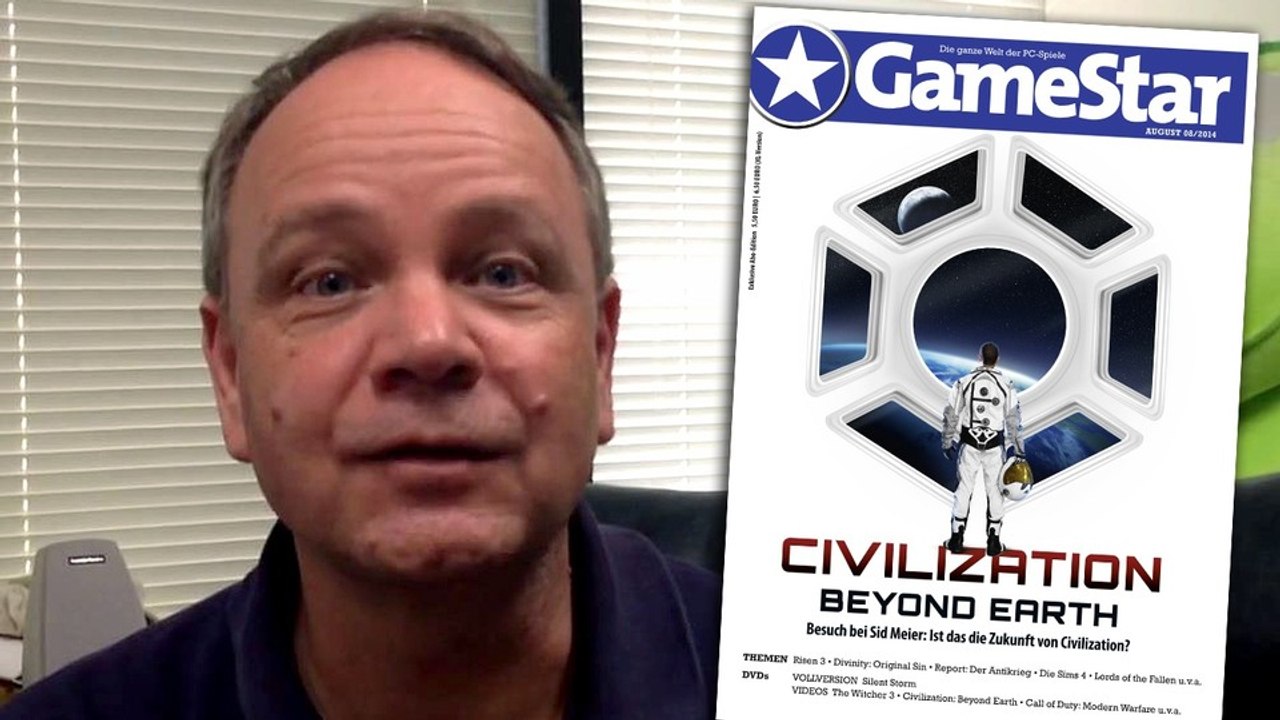 GameStar 08/2014 - Heft-Teaser: Nachricht von Sid Meier