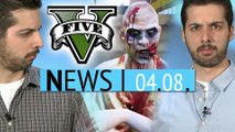 News - Montag, 4. August 2014 - Zombie-DLC für GTA 5 & No Man's Sky für PC