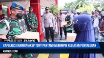 Dalam Rangka Hari Bhayangkara Ke-76, Polres Karimun Salurkan Bantuan Sosial