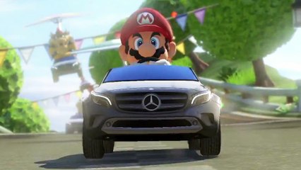 Mario Kart 8 - Ingame-Trailer zeigt Mercedes-DLC