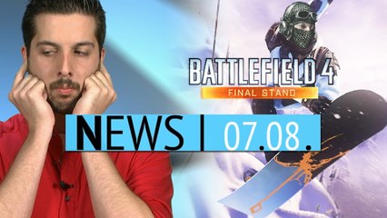 News - Donnerstag, 7. August 2014 - Snowboards in Battlefield 4 & Twitch ohne geschützte Musik