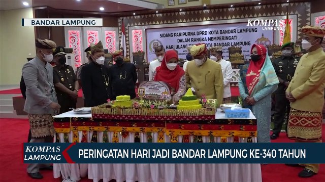 Peringatan Hari Jadi ke-340 Kota Bandar Lampung